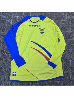 MARATHON Ecuador National Team 2006/2007 Long Sleeve Jersey Men’s Large